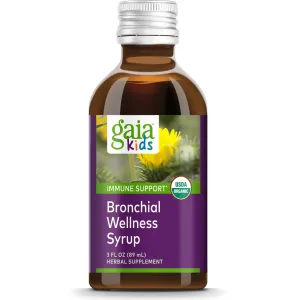 GaiaKids Bronchial Wellness Syrup 3 fl oz by Gaia Herbs