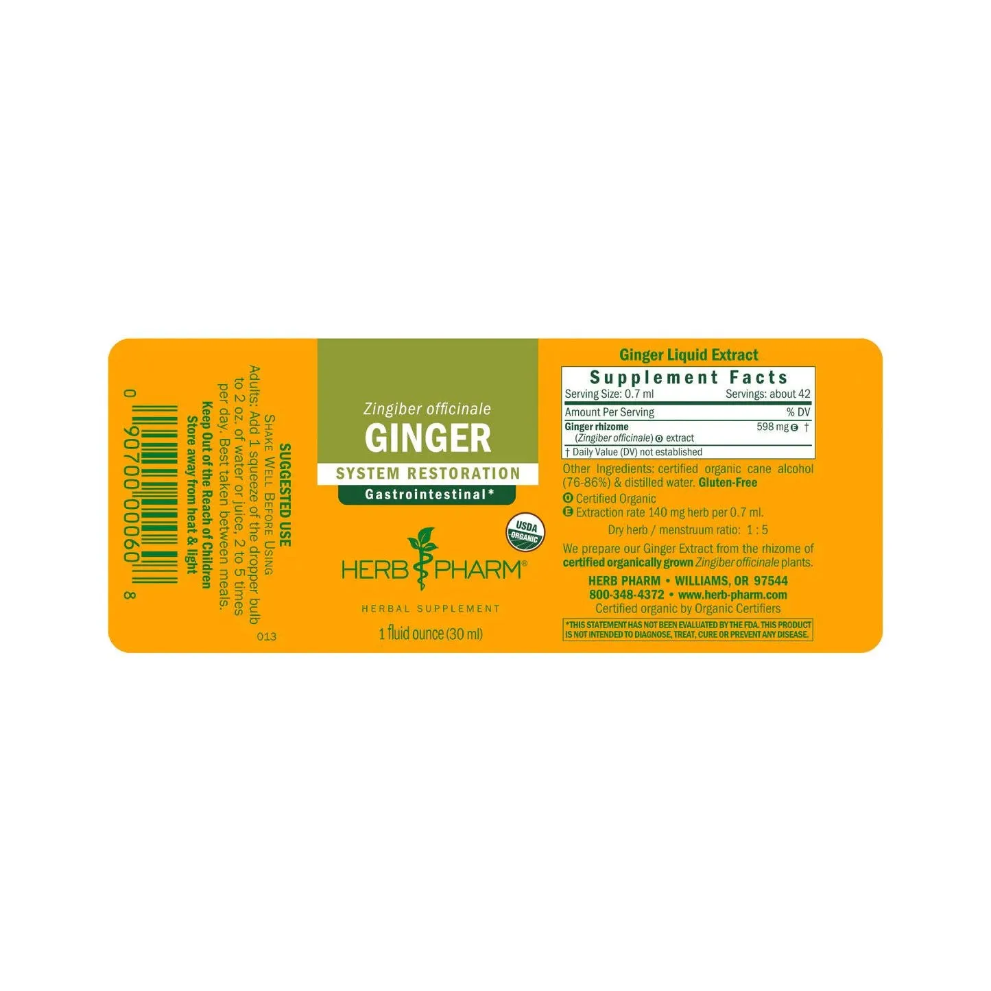 Ginger by Herb Pharm