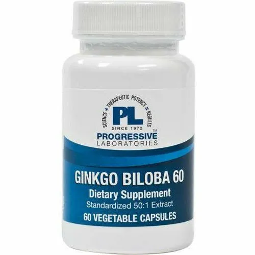 Ginkgo Biloba 60 - 60 vcaps by Progressive Labs