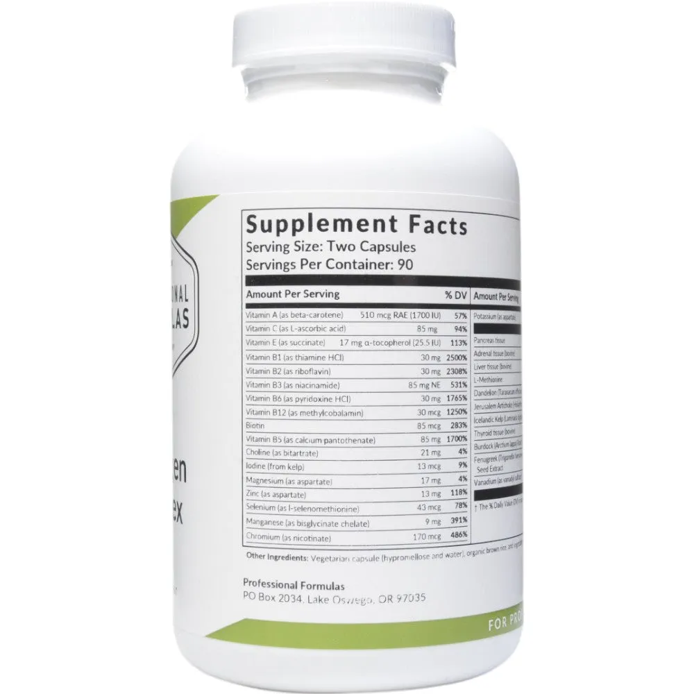 Glucogen Complex 180 caps by Professional Formulas