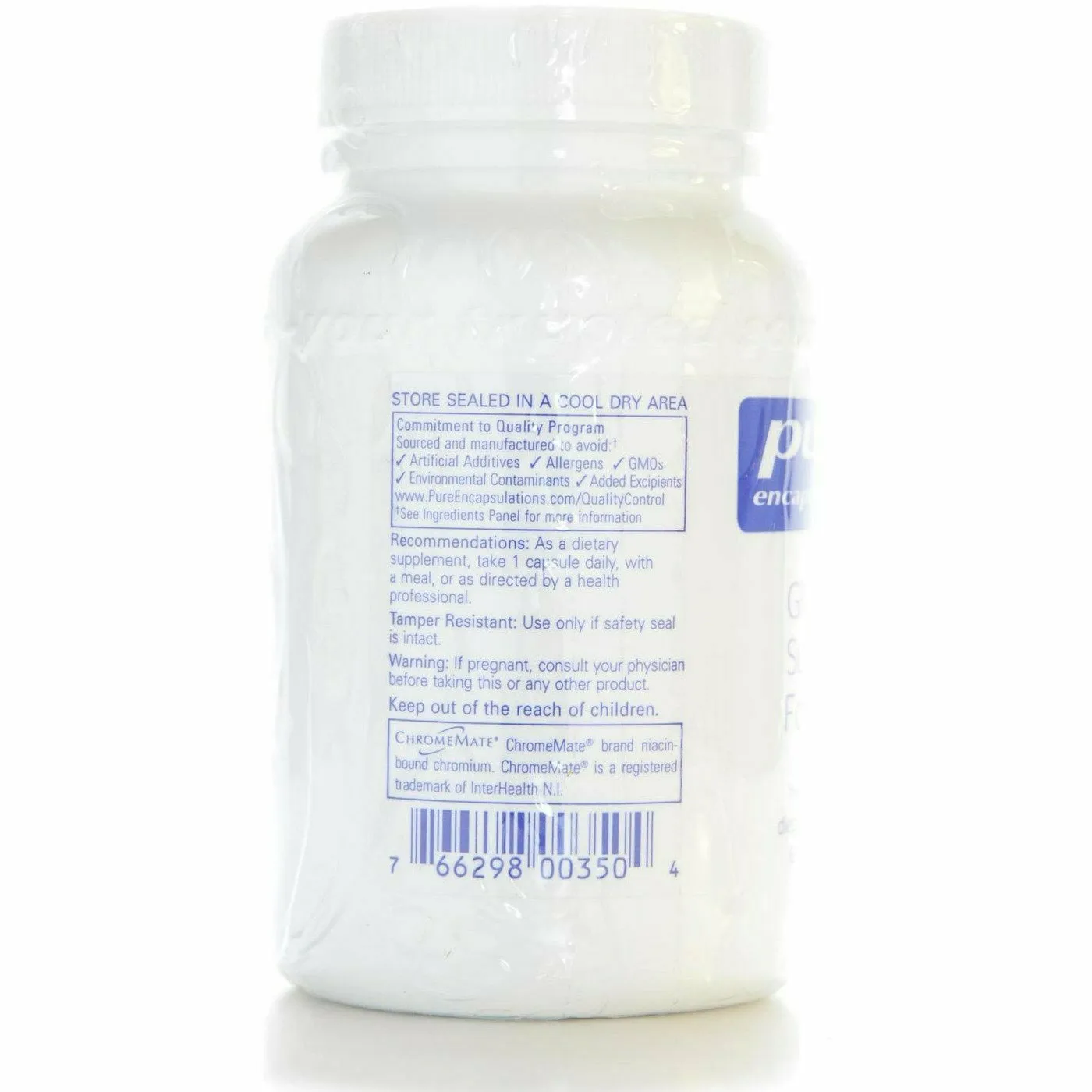 Glucose Support Formula by Pure Encapsulations