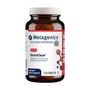 GlutaClear 120 Tablets by Metagenics