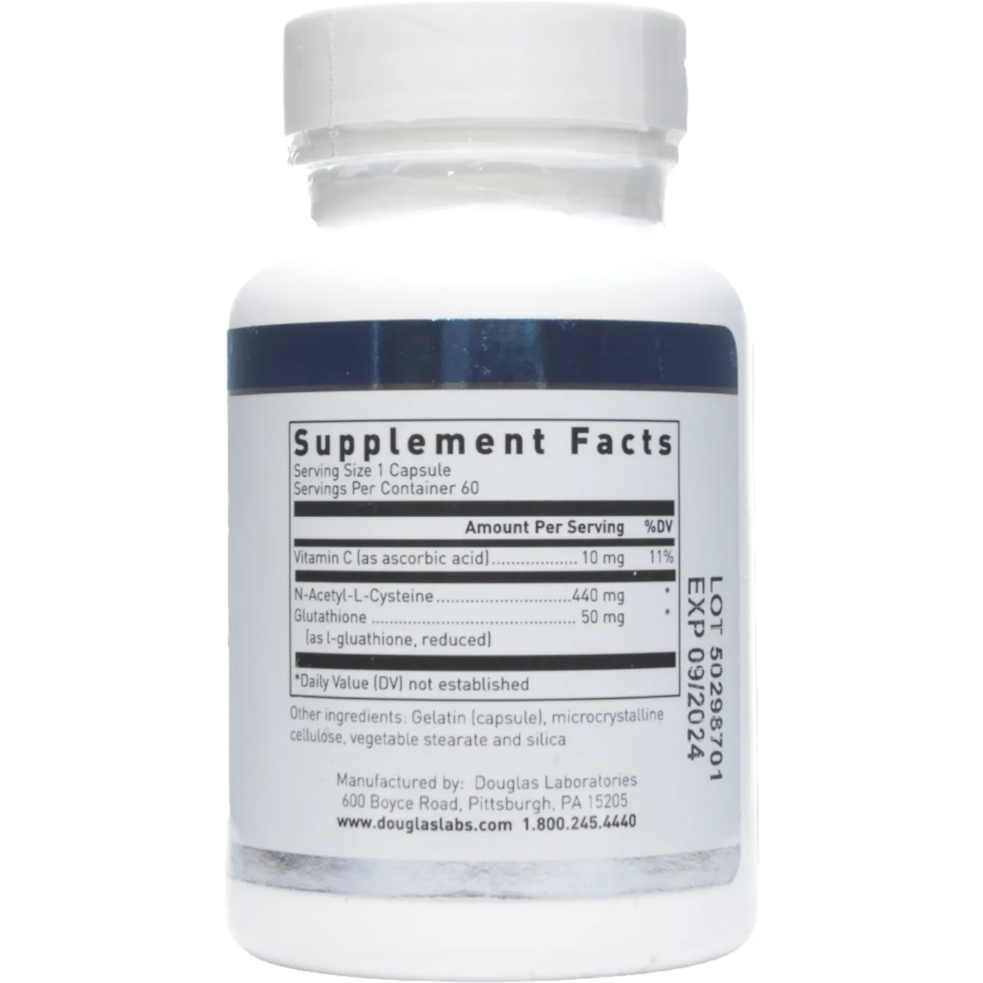 Glutathione Plus 60 caps by Douglas Labs