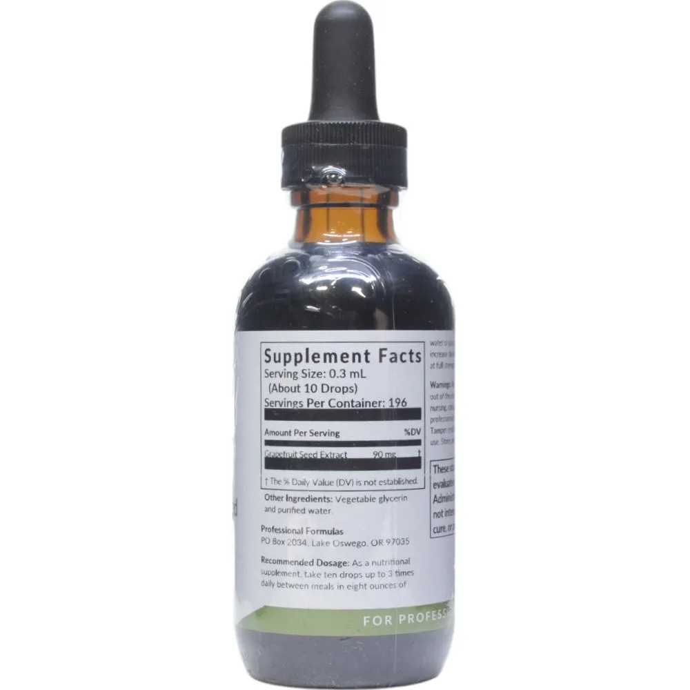 Grapefruit Seed Extract 2 oz by Professional Formulas