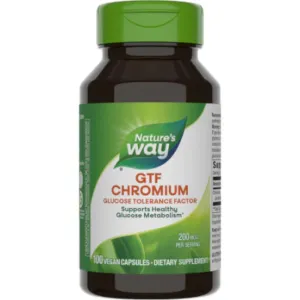 GTF Chromium 100 caps by Nature's Way