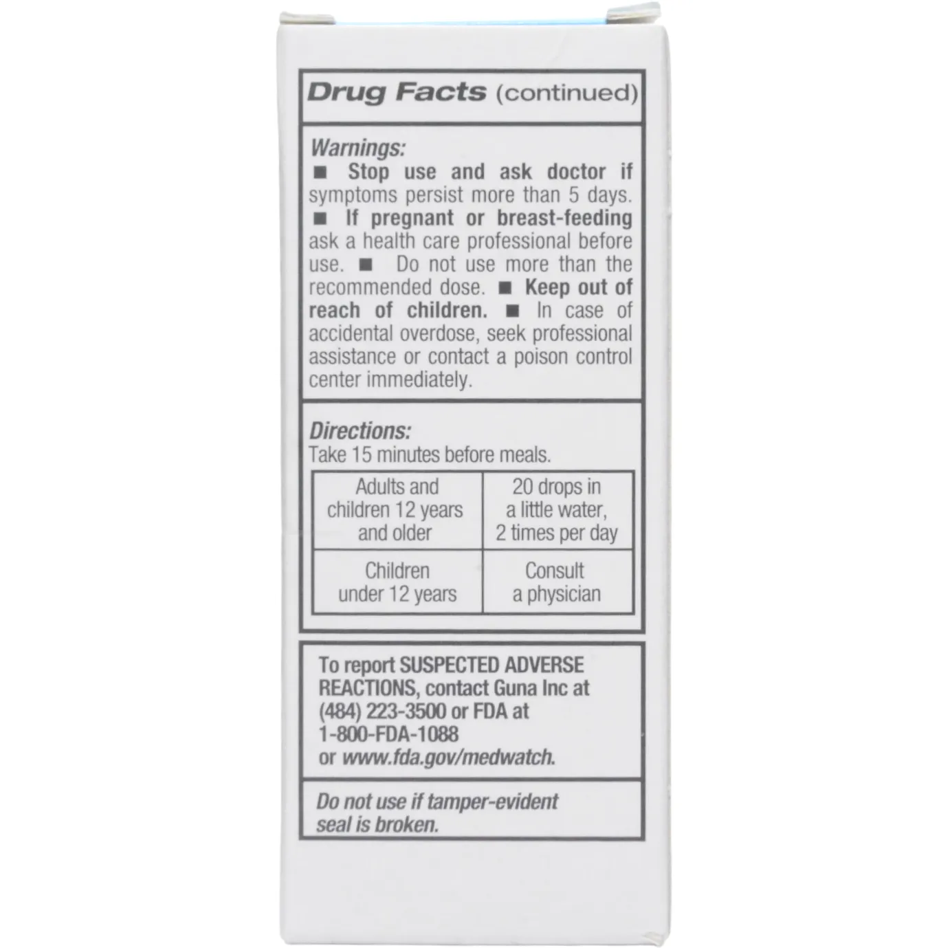GUNA-Female Balance 30 mL by Guna