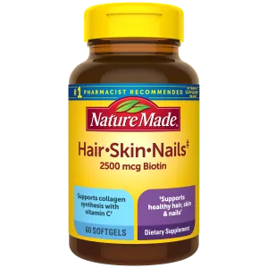Hair-Skin-Nails 2500 mcg Softgels