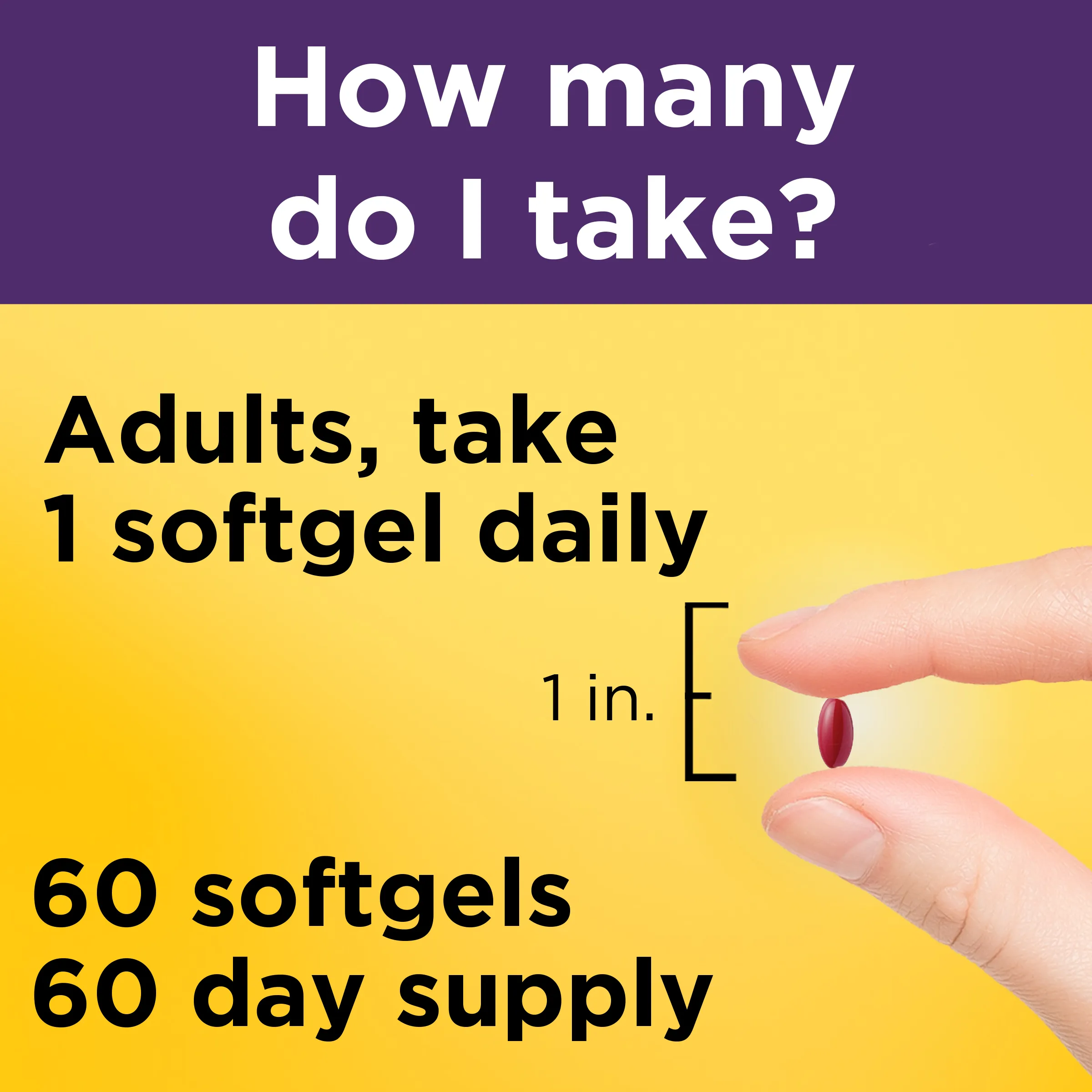 Hair-Skin-Nails 2500 mcg Softgels