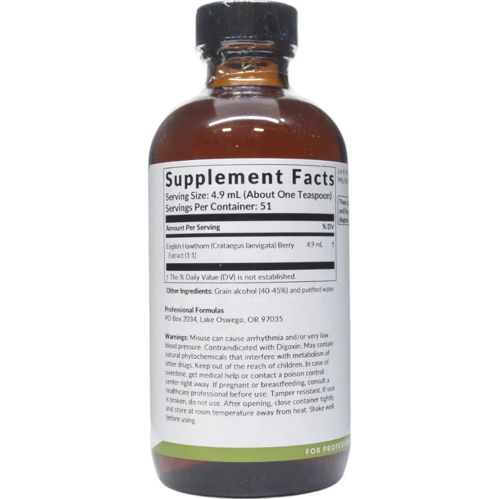 Hawthorn Berry (Crataegus laevigata) 8.4 oz by Professional Formulas
