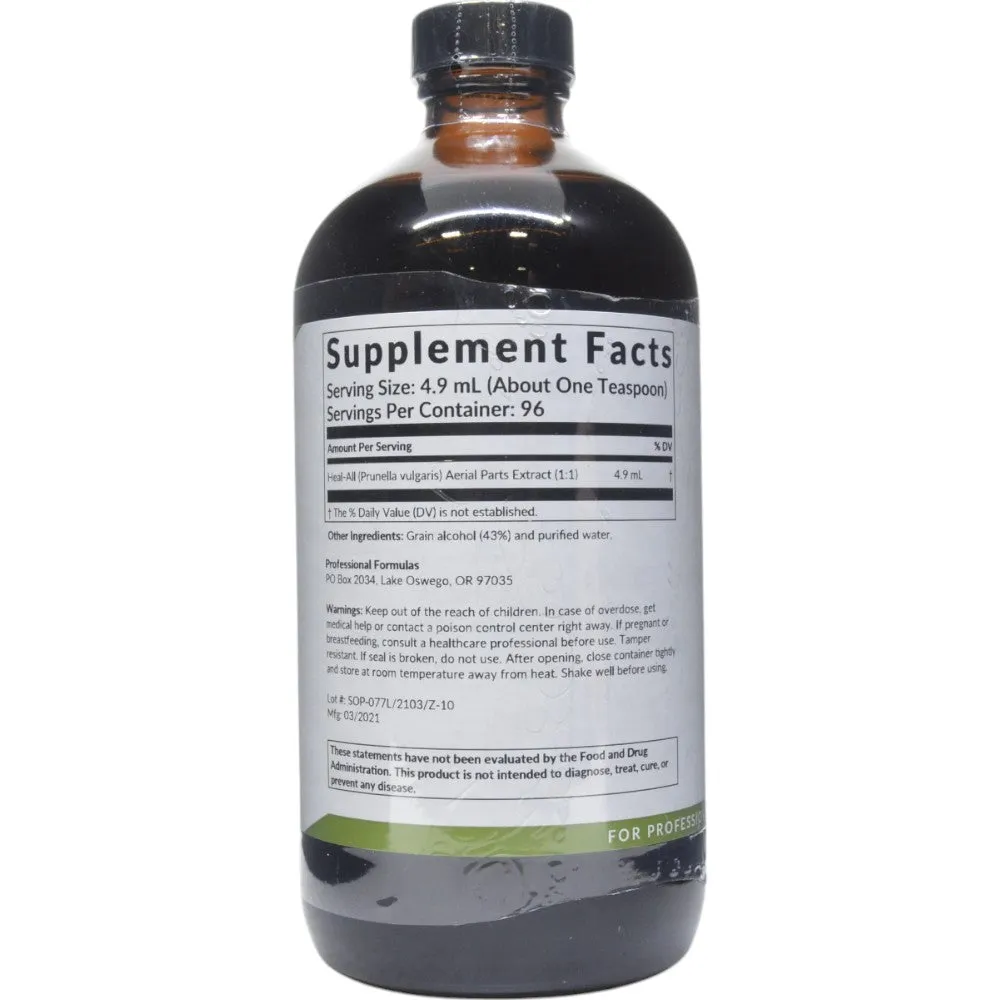Heal-All (Prunella vulgaris) 16 oz by Professional Formulas