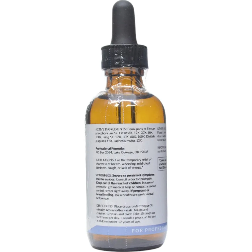 Heart/Lung Drops 2 oz by Professional Formulas