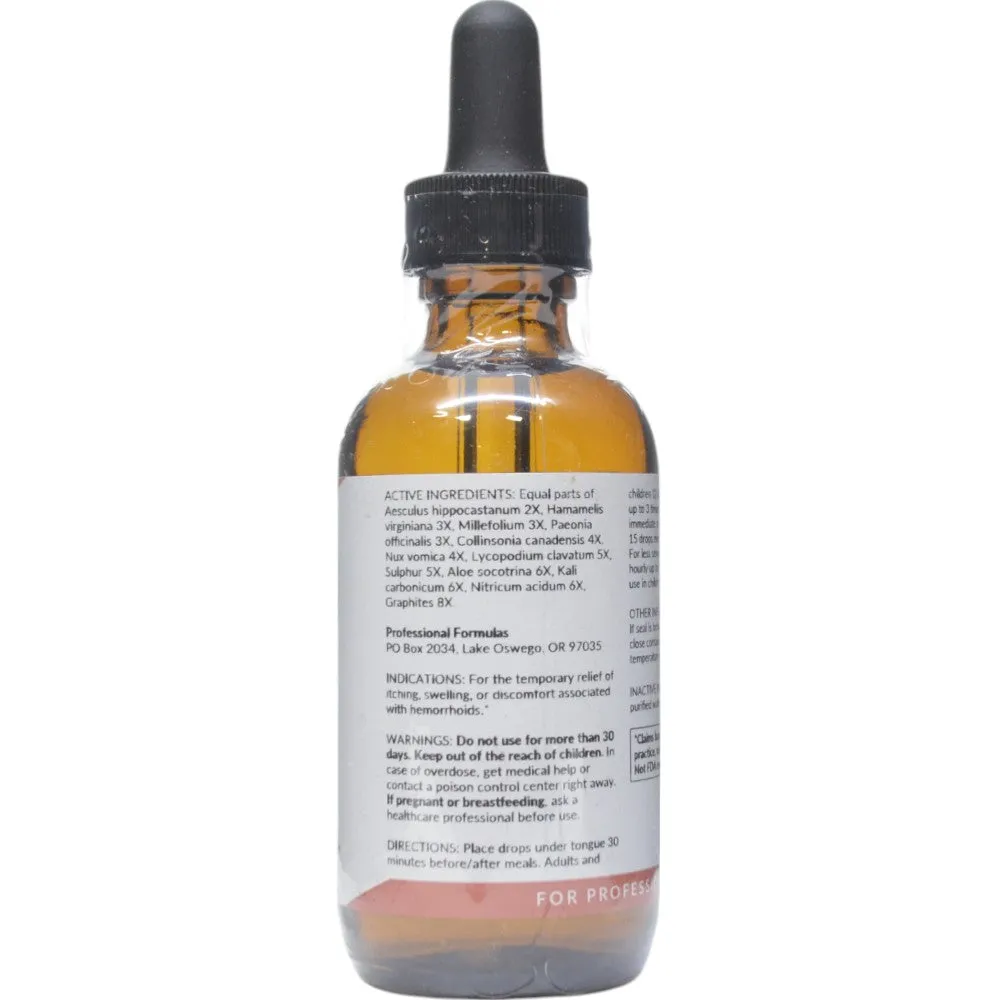 Hemorrhoid Drops 2 oz by Professional Formulas