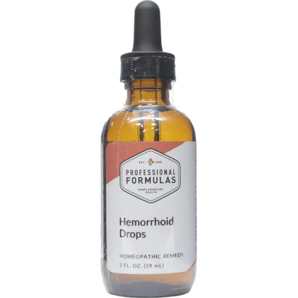 Hemorrhoid Drops 2 oz by Professional Formulas