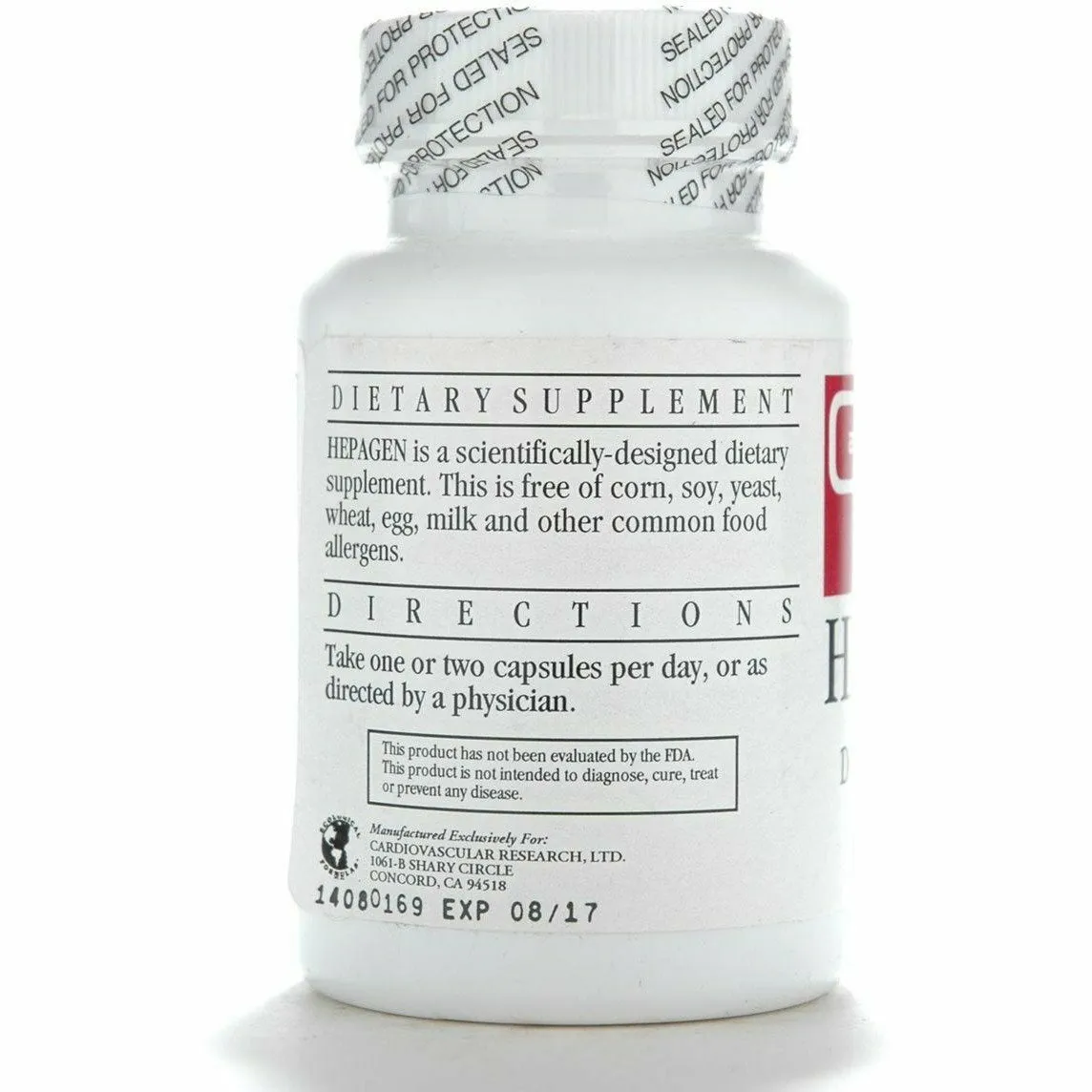 Hepagen 60 caps by Ecological Formulas