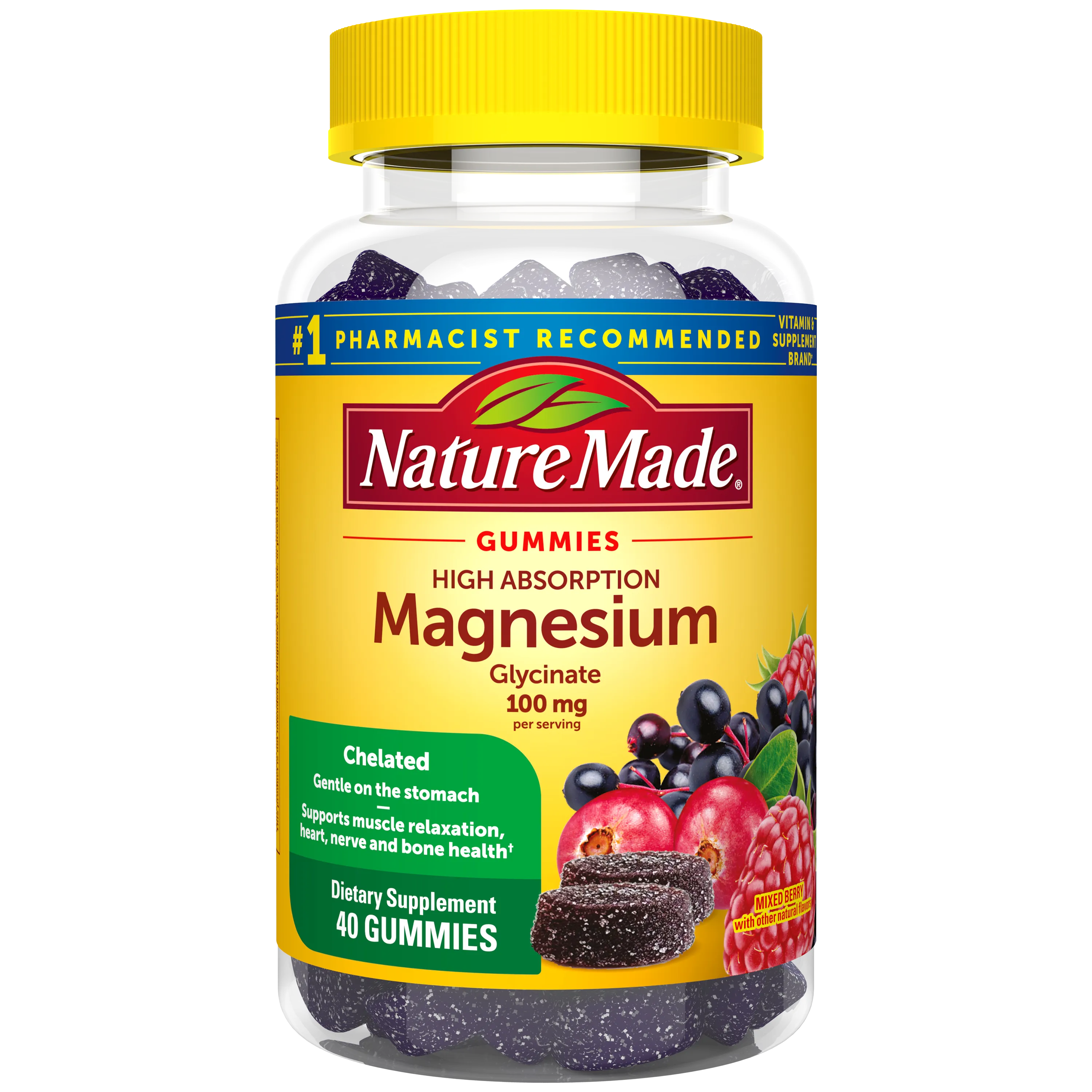 High Absorption Magnesium Glycinate Gummies