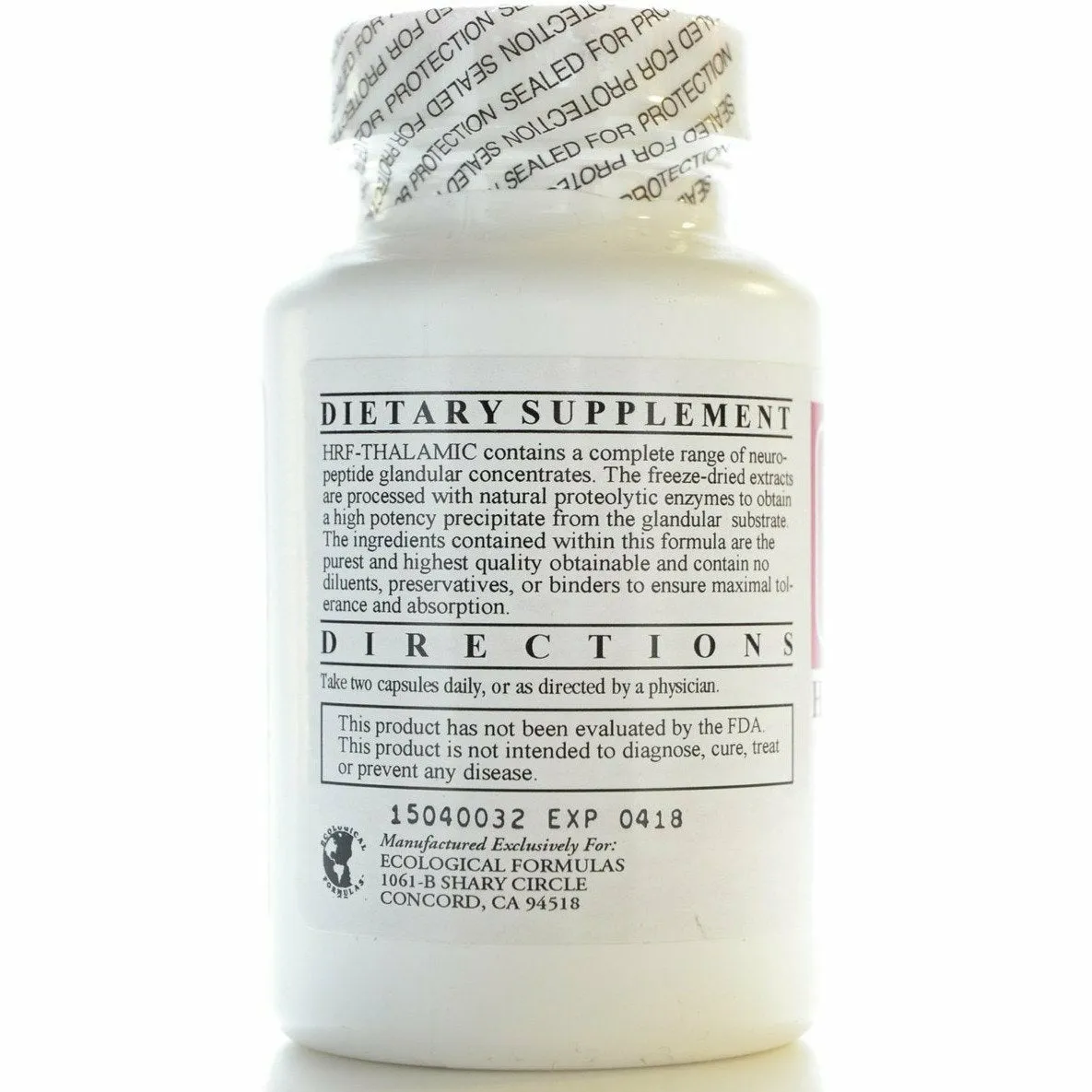 HRF Thalamic 60 caps by Ecological Formulas