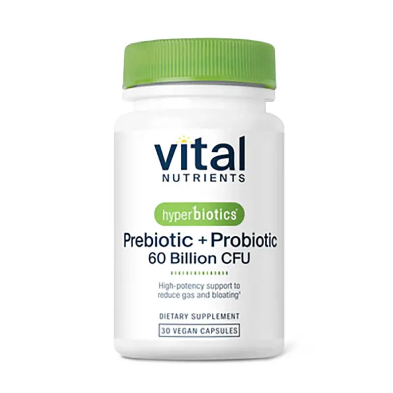 Hyperbiotics Prebiotic   Probiotic 60 Billion CFU by Vital Nutrients
