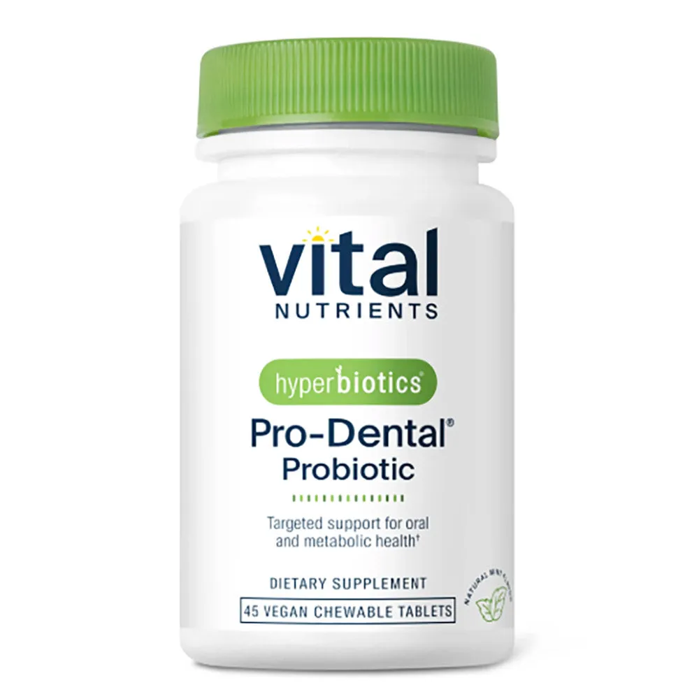 Hyperbiotics PRO-Dental 45 chewable tabs by Vital Nutrients