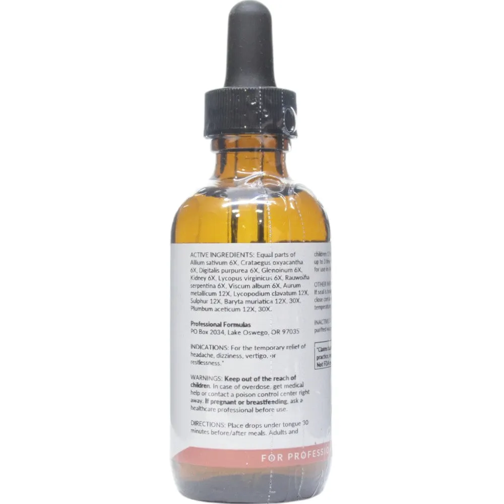 Hypertension Drops 2 oz by Professional Formulas