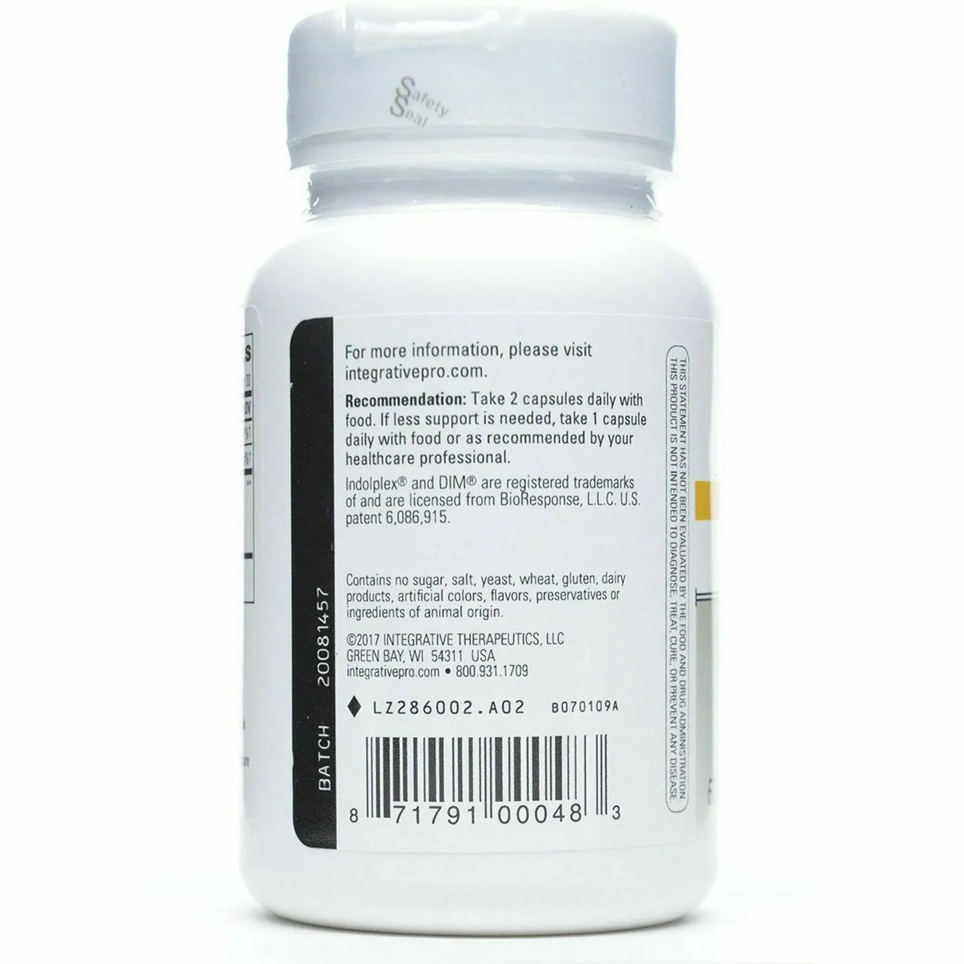 Indolplex 60 vcaps by Integrative Therapeutics