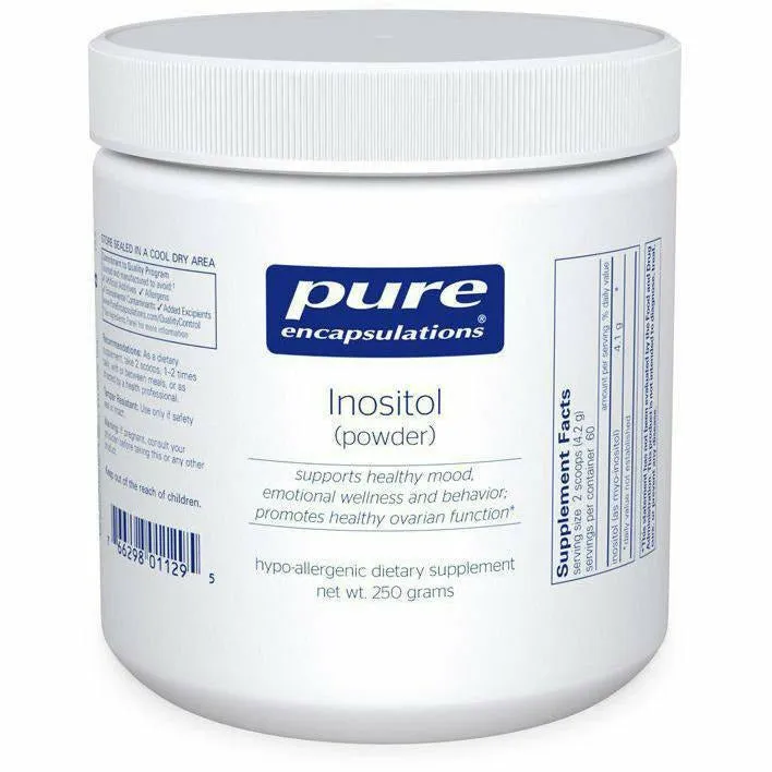 Inositol (powder) 250 gms by Pure Encapsulations