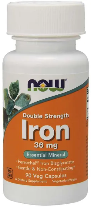 Iron | 36mg | Veg Capsule | 90 Count