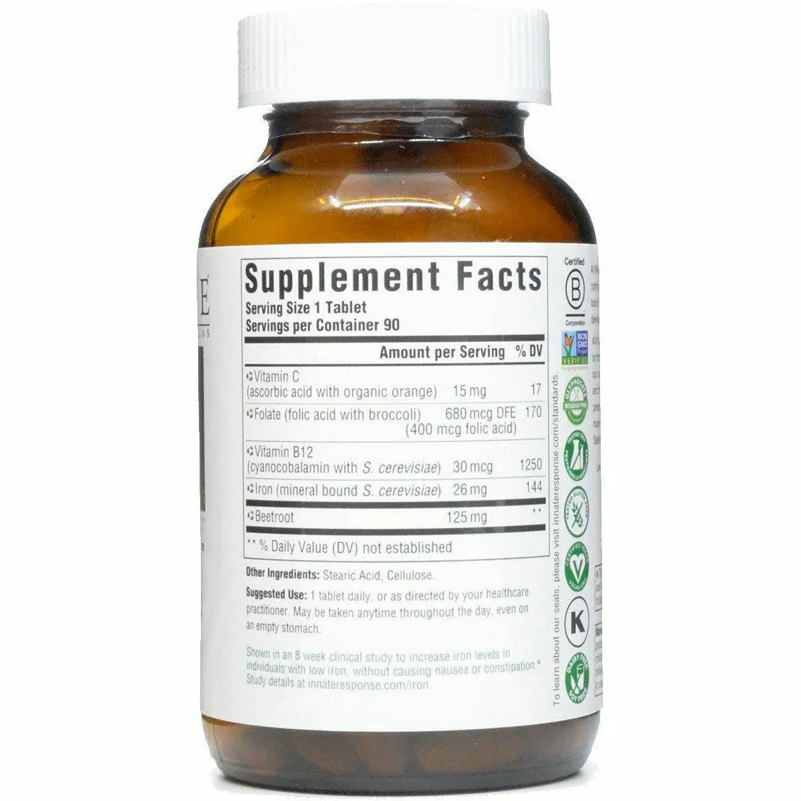 Iron Response 90 tabs by Innate Response