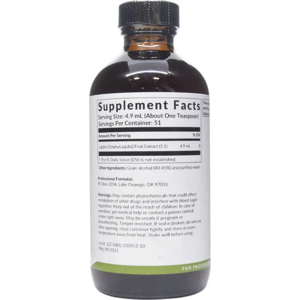 Jujube (Ziziphus jujuba) 8.4 oz by Professional Formulas