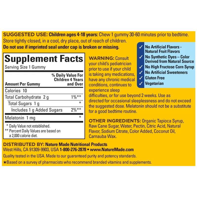 Kids First Sleep Gummies