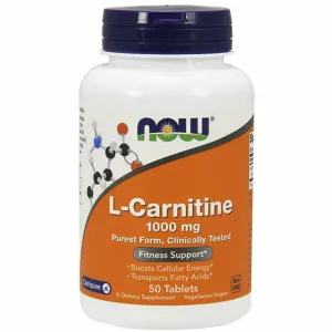 L-Carnitine 1000 mg 50 tabs by NOW
