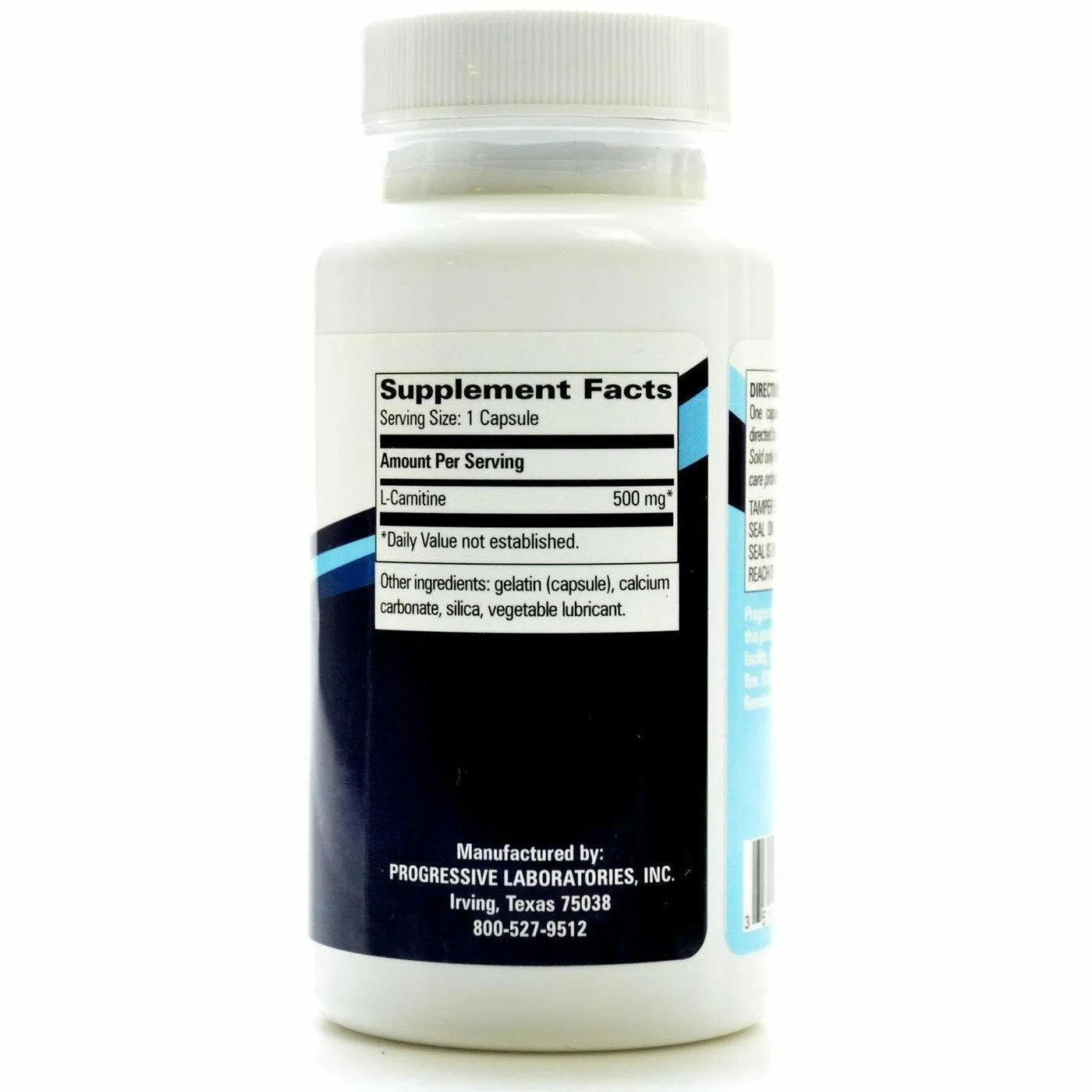 L-Carnitine 500 60 caps by Progressive Labs