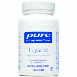 L-Lysine 500 mg by Pure Encapsulations