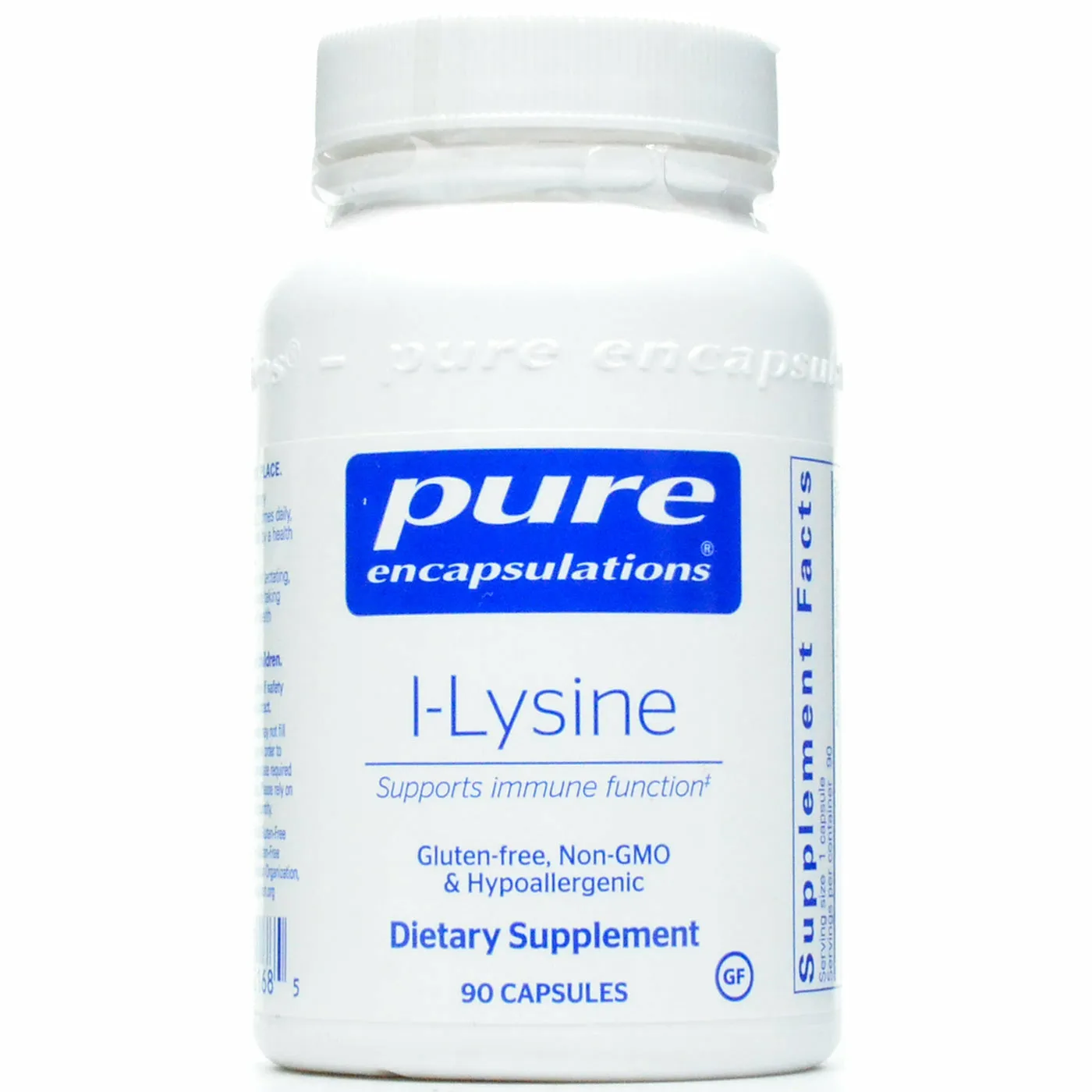 L-Lysine 500 mg by Pure Encapsulations
