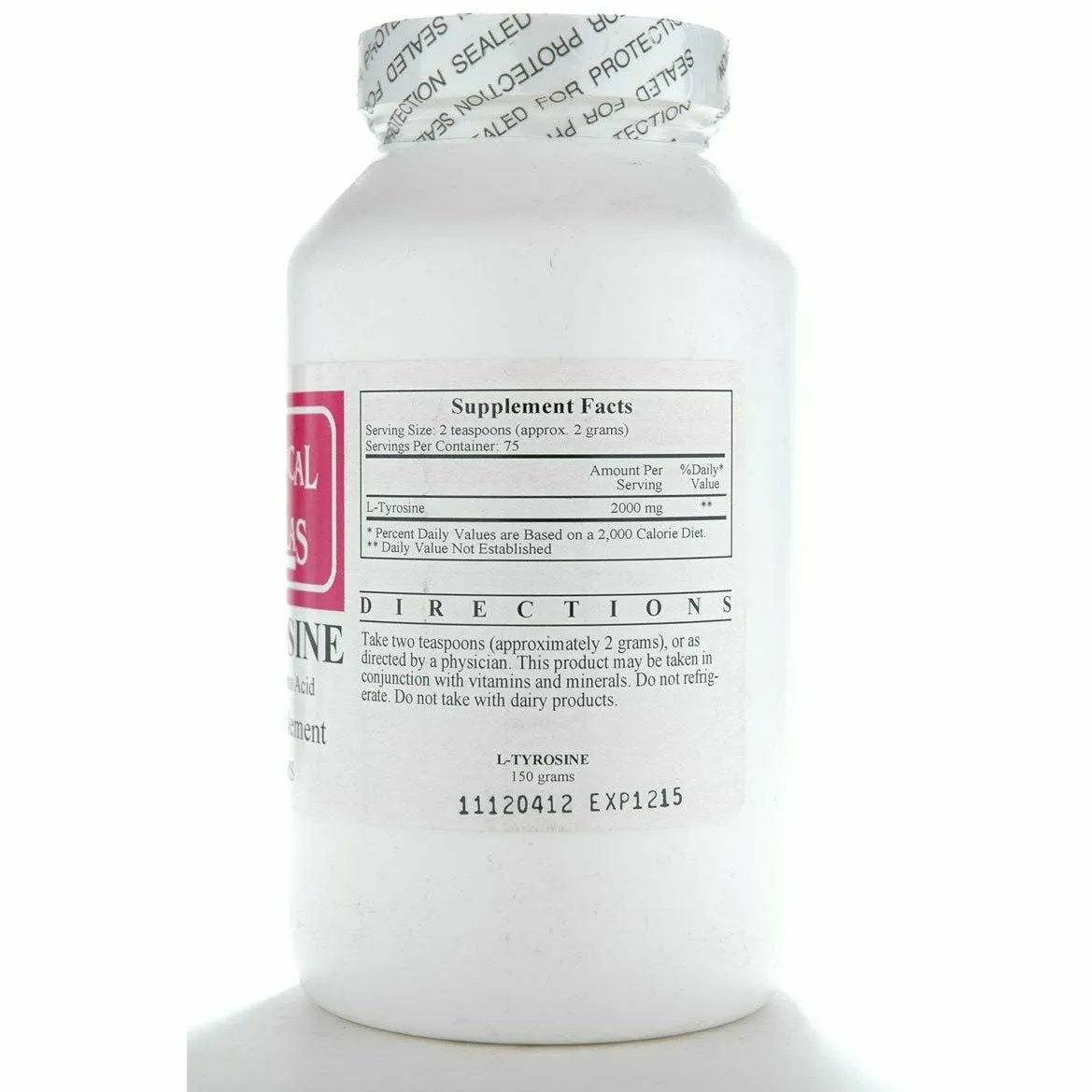 L-Tyrosine 150 gms by Ecological Formulas