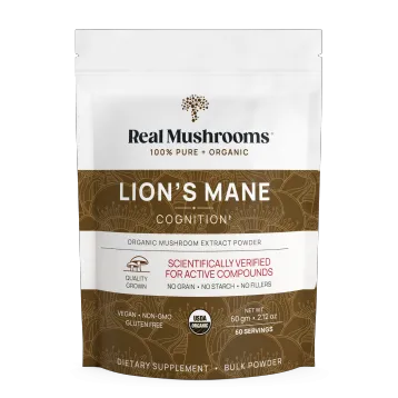 Lion's Mane Extract Powder 60g by Real Mushrooms