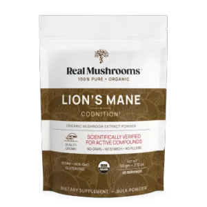 Lion's Mane Extract Powder 60g by Real Mushrooms