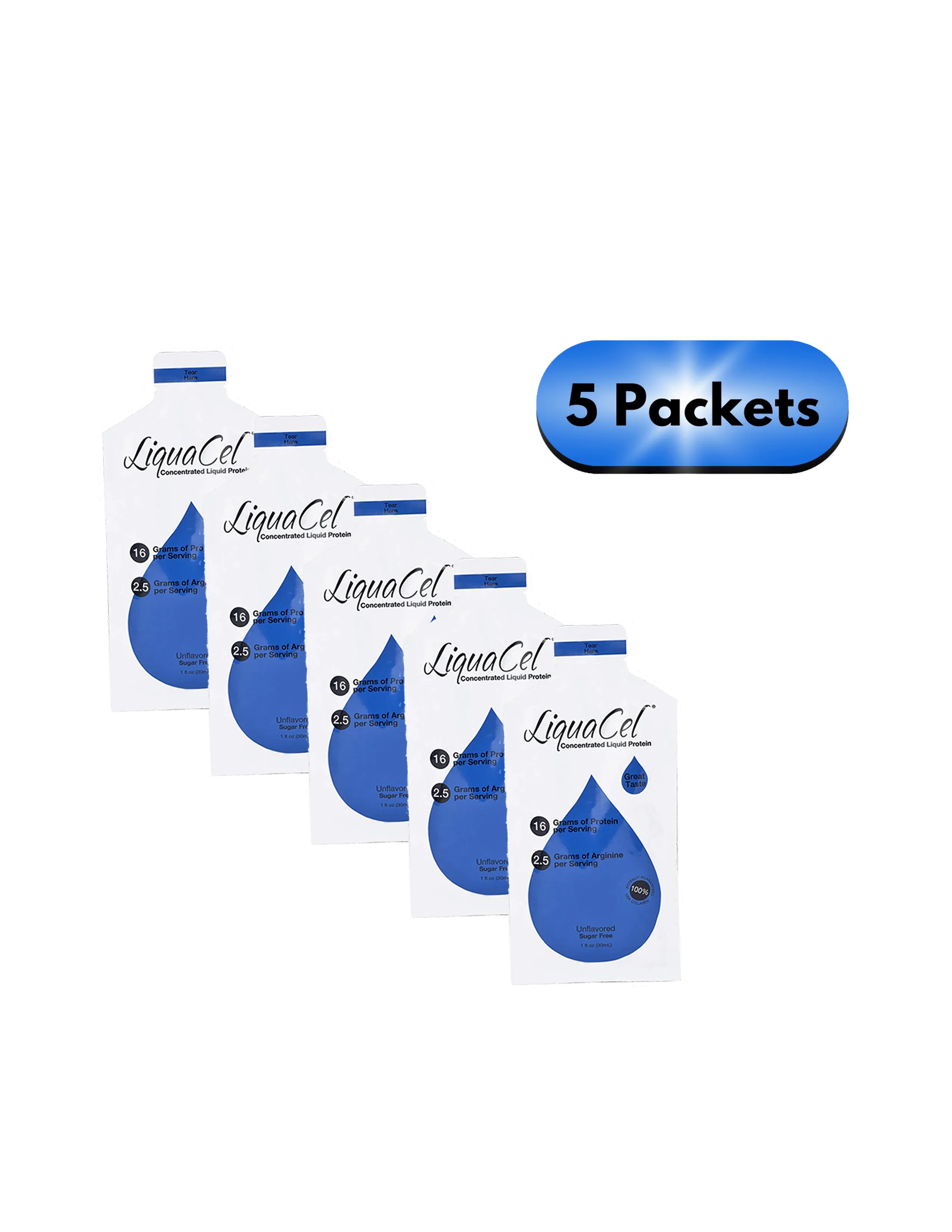 LiquaCel | Single Serving Packet | Unflavored