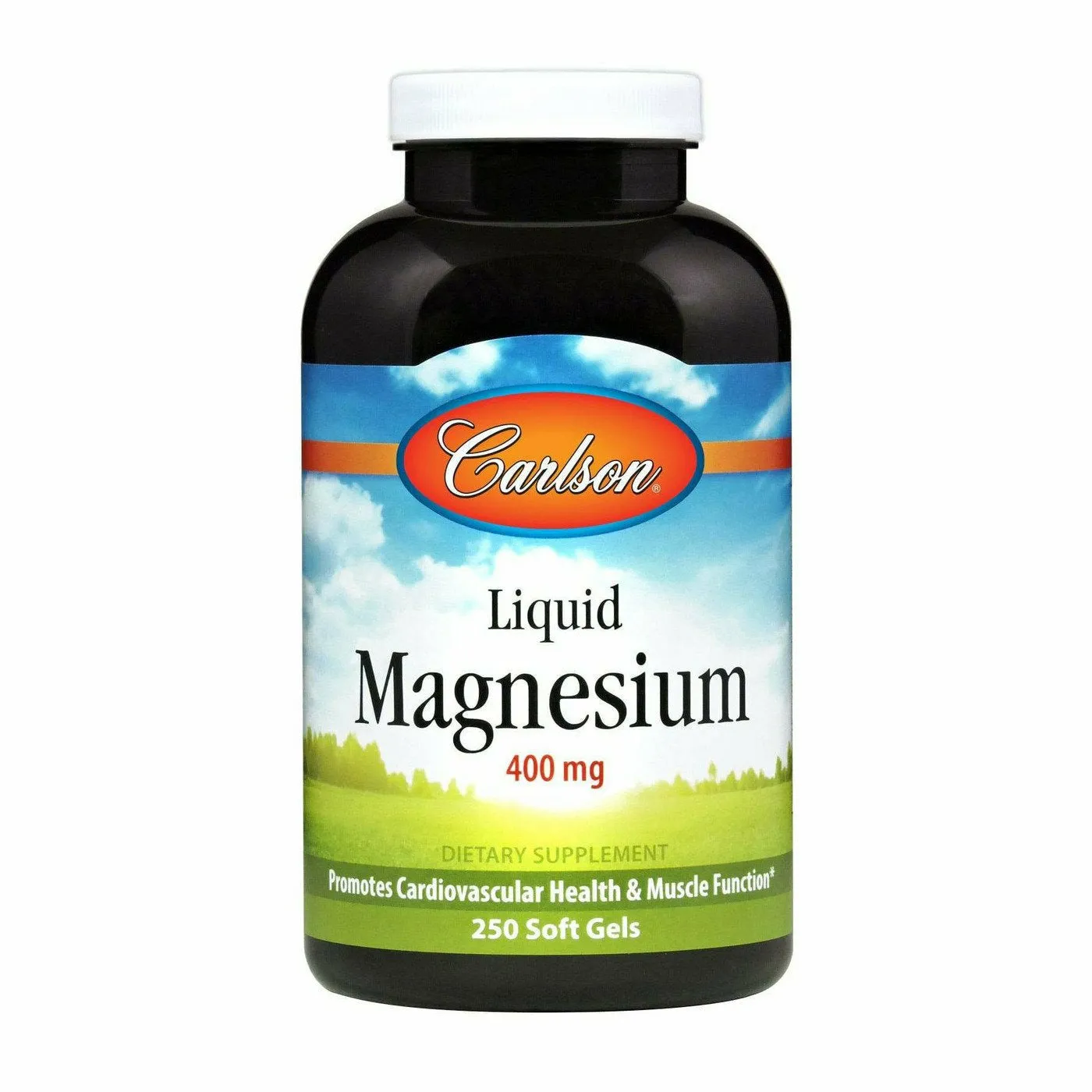 Liquid Magnesium 400 mg 250 gels by Carlson Labs