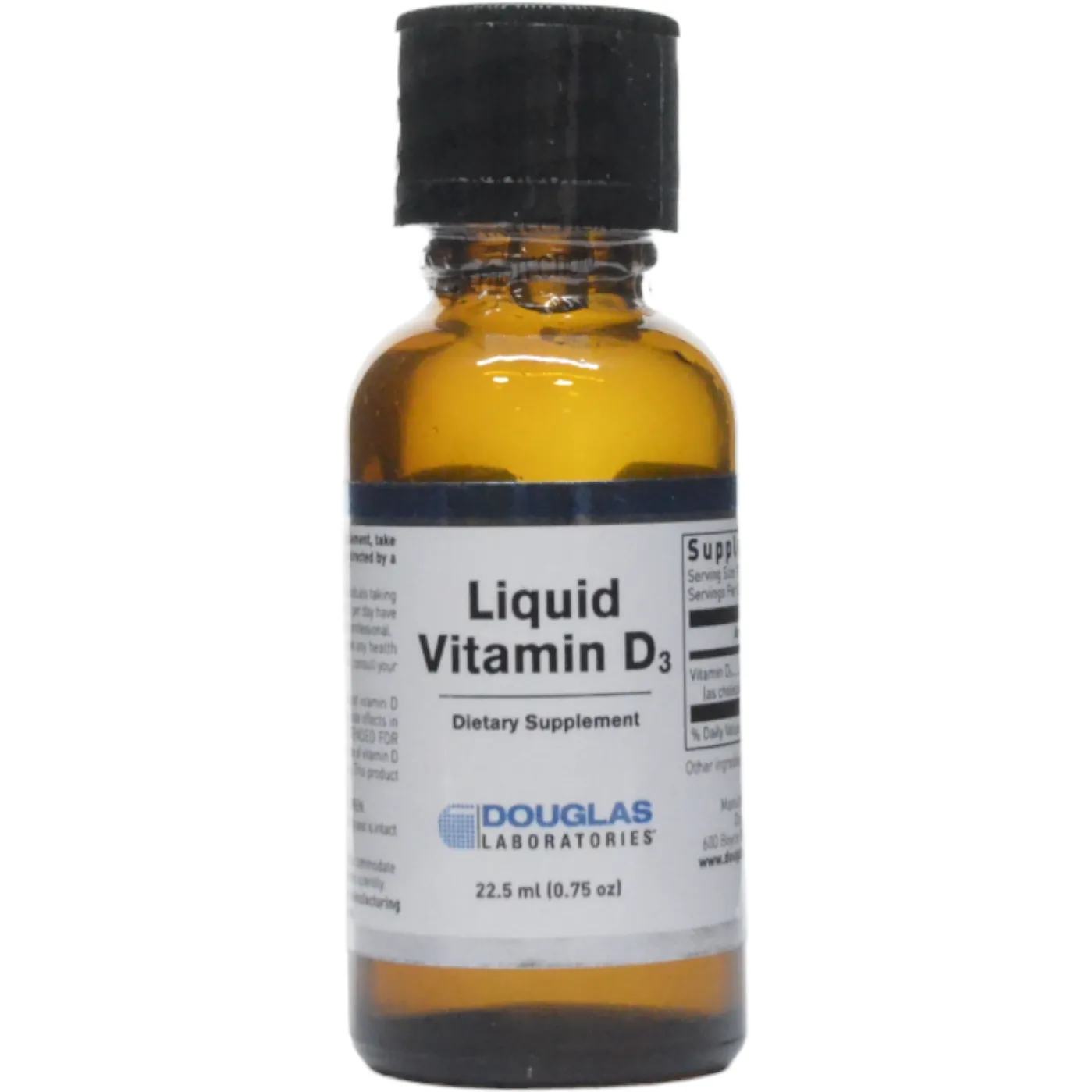 Liquid Vitamin D3 22.5 mL by Douglas Labs