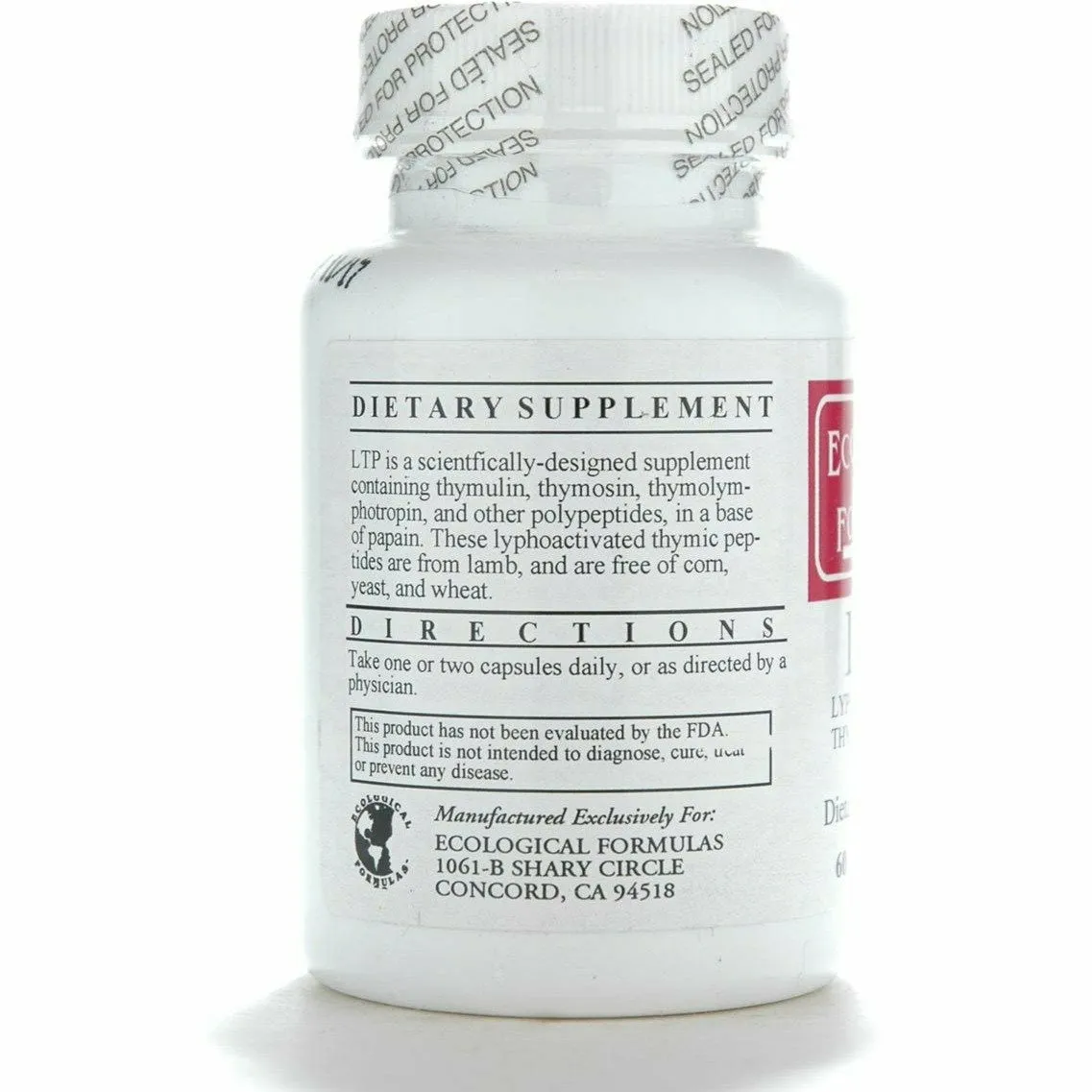 LTP 600 mg 60 caps by Ecological Formulas