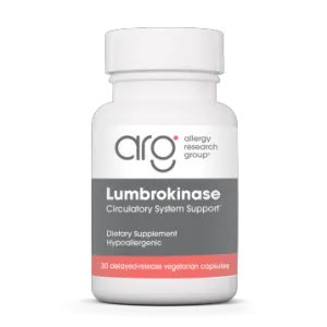 Lumbrokinase 30 caps by Allergy Research Group