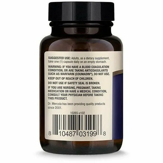 Lumbrokinase Enzymes 30 caps by Dr. Mercola