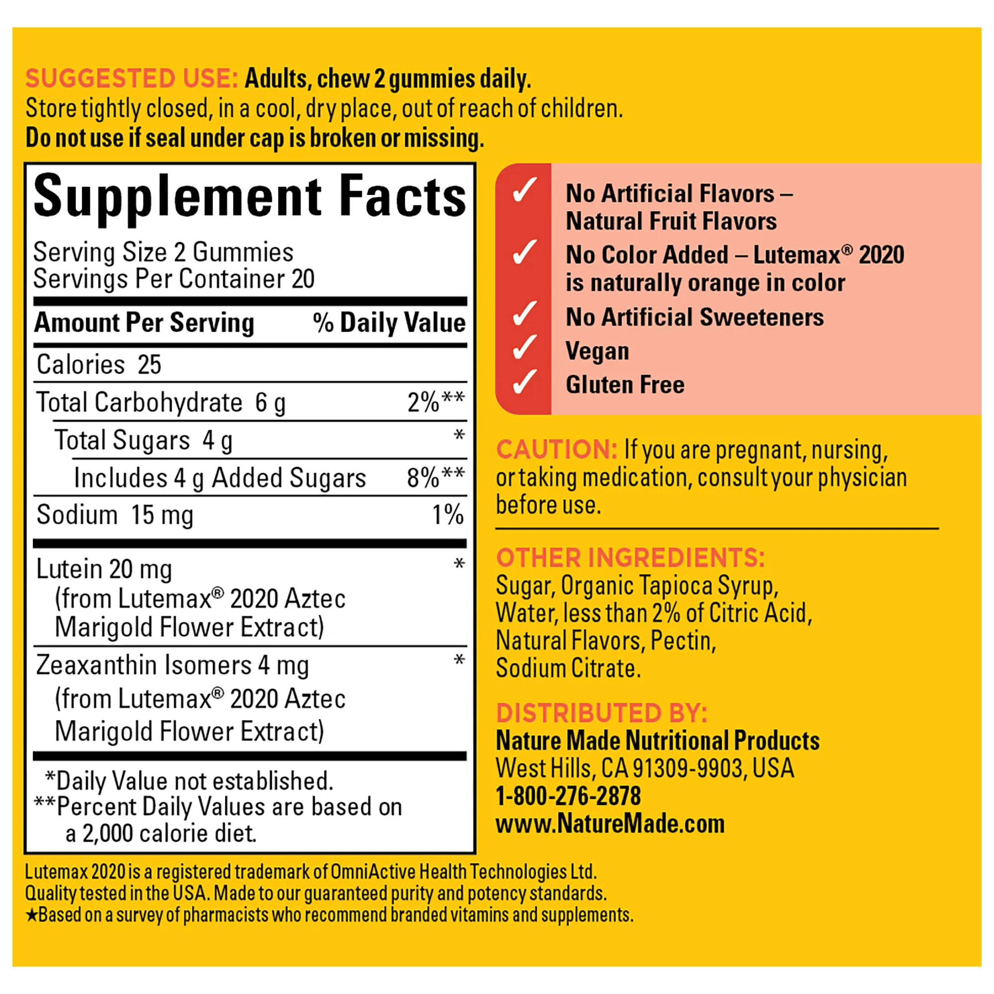 Lutein & Zeaxanthin Gummies