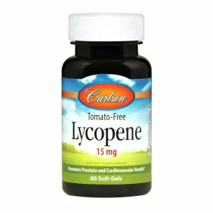 Lycopene 15 mg 60 gels by Carlson Labs