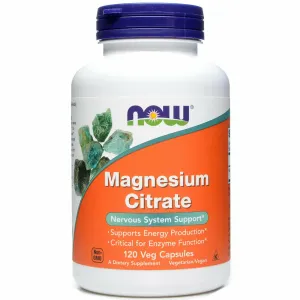 Magnesium Citrate 120 vcaps by NOW