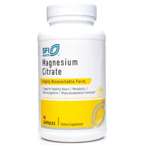 Magnesium Citrate 150 mg 90 vcaps by Klaire Labs/SFI Health