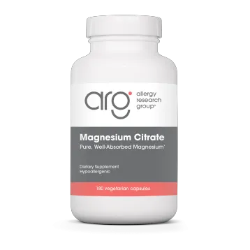 Magnesium Citrate 180 vcaps by Allergy Research Group