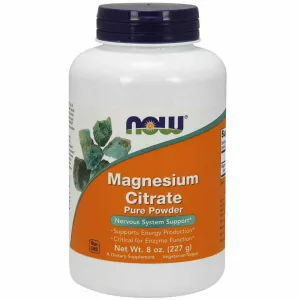 Magnesium Citrate Powder 8 oz by NOW