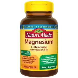 Magnesium L-Threonate with Vitamins C & D3