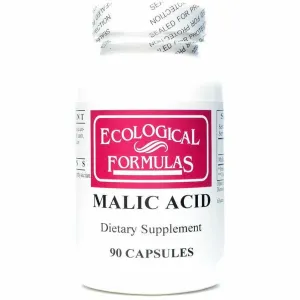 Malic Acid 600 mg 90 caps by Ecological Formulas
